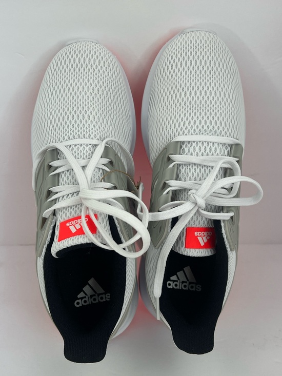 ADIDAS ULTIMASHOW MENS RUNNING SHOES, SIZE: US 8.5, WHIT TOP ORANGE SOLE main image 8